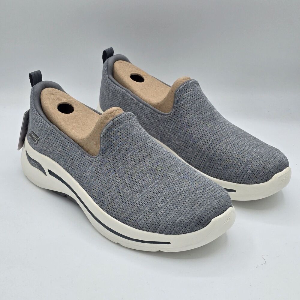 Skechers Go Walk Arch Fit Unlimited Time Gray 124480/GRY Women’s Size 9.5